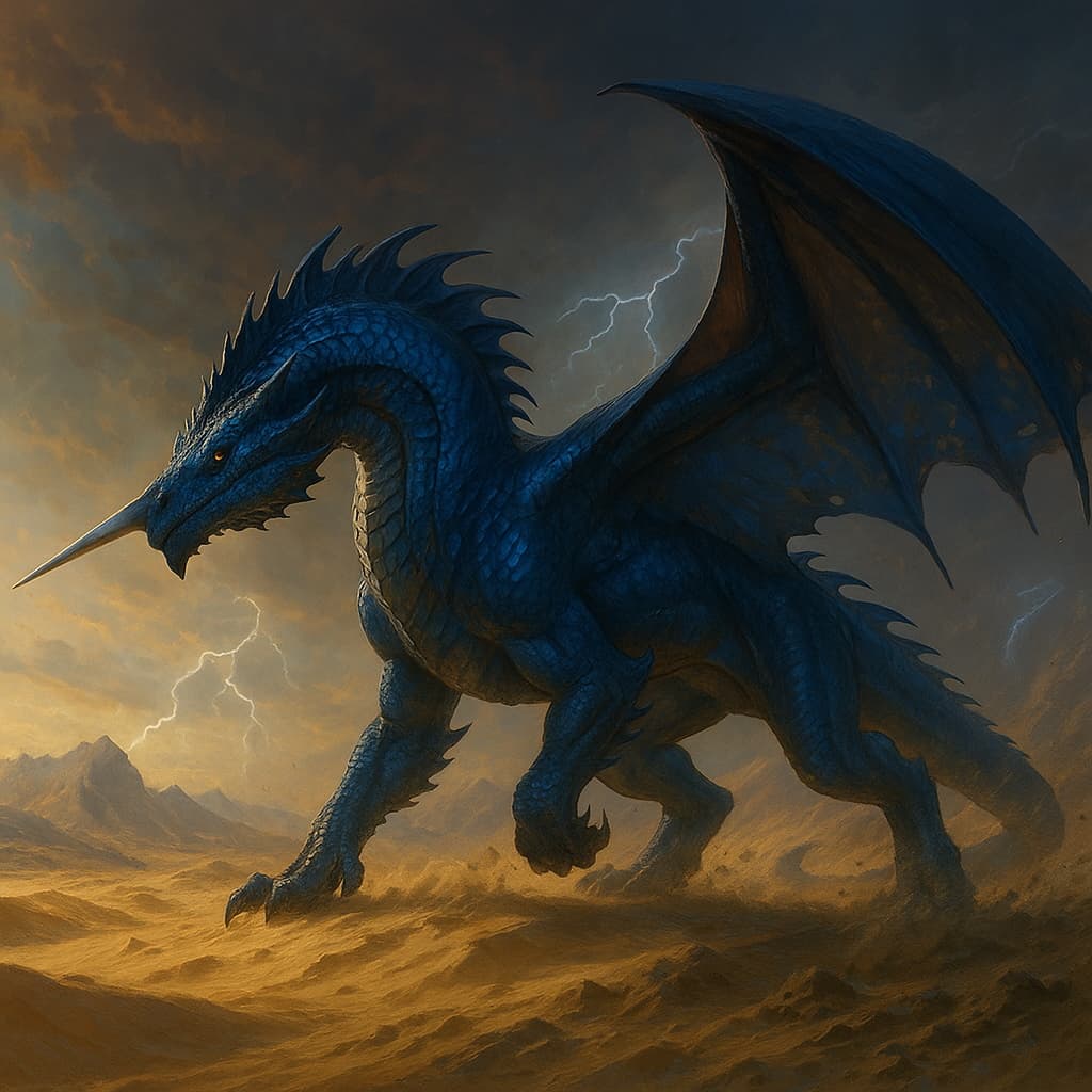 Adult Blue Dragon
