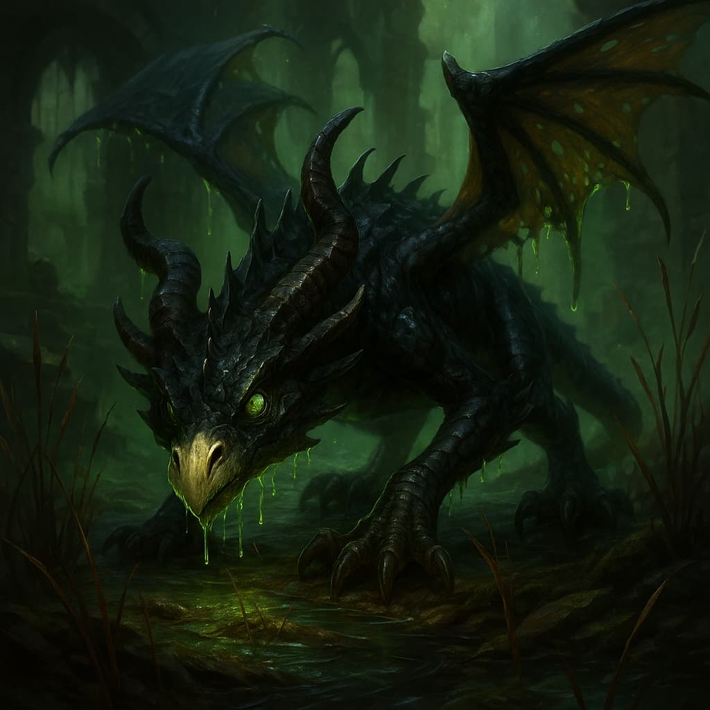 Black Dragon Wyrmling
