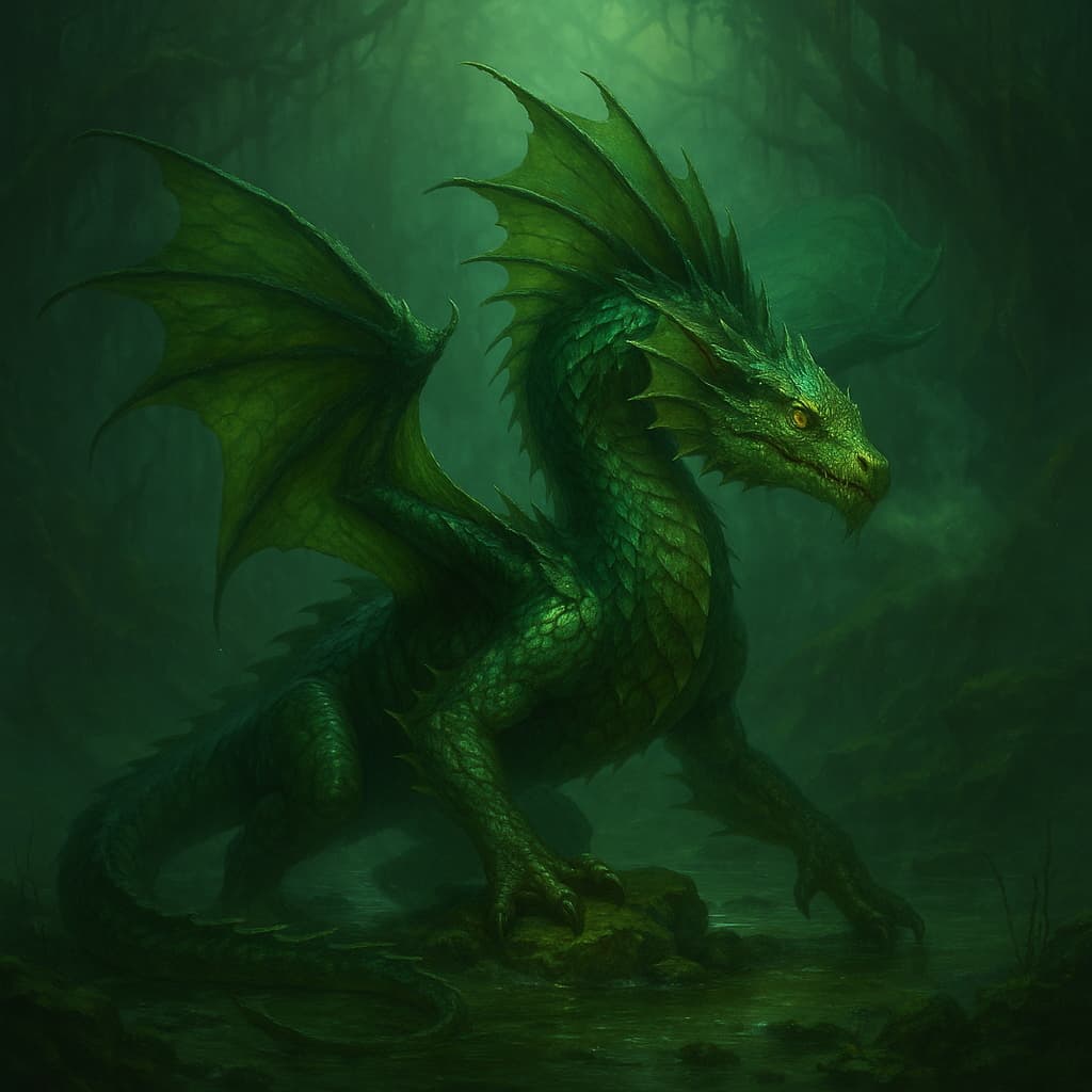 Young Green Dragon